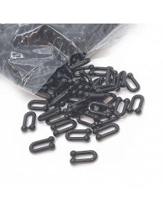 Eslabón de plástico negro... 2