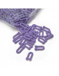 Eslabón de plástico violeta... 2