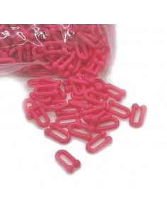 Eslabón de plástico rosa... 2