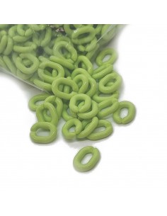 Eslabón de plástico verde... 2