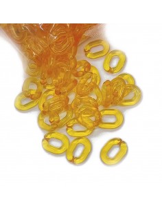 Eslabón de plástico naranja... 2