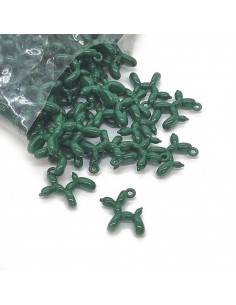 Dije esmaltado verde forest... 2