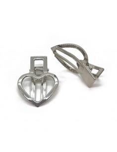 Hebilla corazón níquel D418... 2