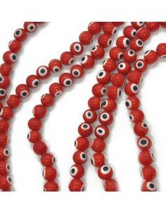 Ojo turco de vidrio redondo... 2