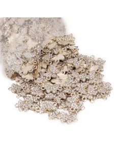 Mariposa de Strass Dorado... 2