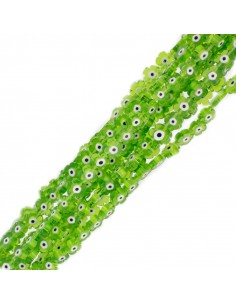 Flor de Vidrio Verde...