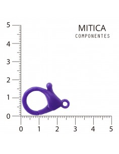 Mosquetón Plástico Violeta...