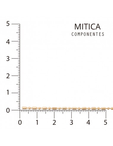 Cadena Hierro Dorado Art.GD1743 [100 m]