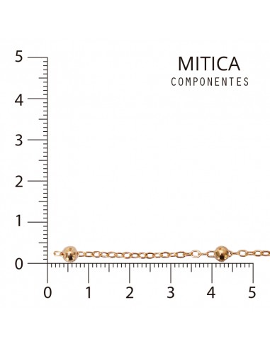 Cadena Hierro Dorado Art.G9053 [100m]