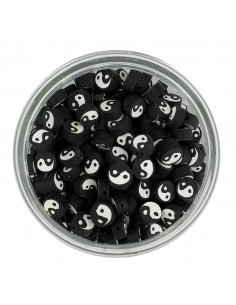 Fimo Yin & Yang Negro...