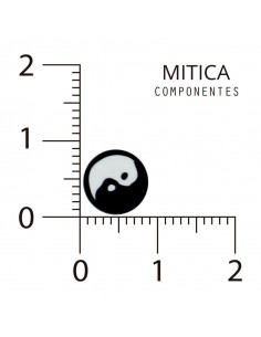 Fimo Yin & Yang Negro... 2