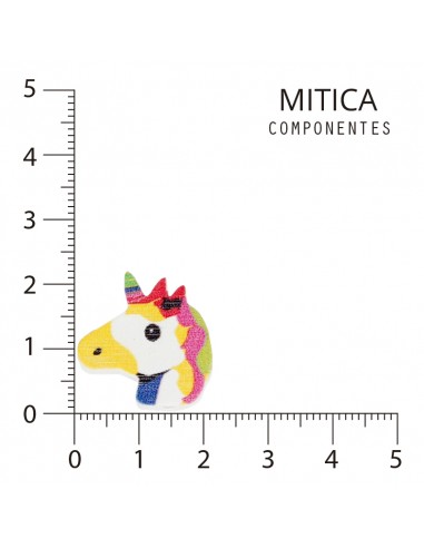 Madera Unicornio Amarillo Art.H3082...