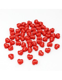 Fimo Corazón Love Rojo... 2