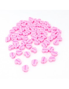 Fimo Corazón Love Rosa... 2