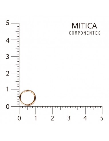 Argolla redonda Dorada 10x1,2 [1kg ]