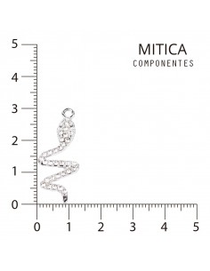 Serpiente de Strass Níquel...