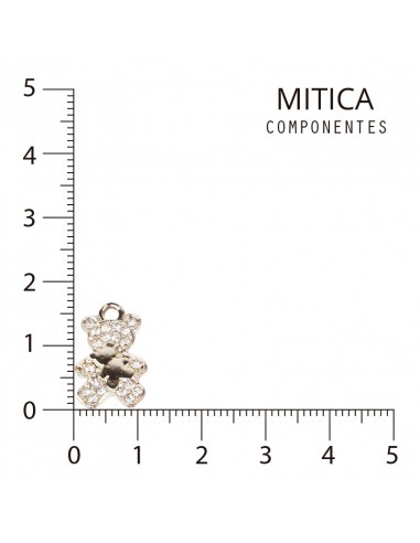 Oso de Strass Dorado Art.J6891 [1 Unid]