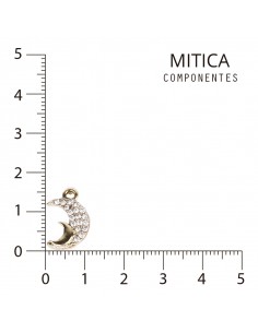 Luna de Strass Dorado...