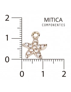 Estrella de Strass Dorado...