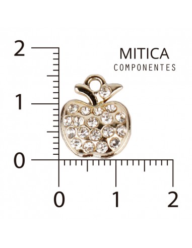 Manzana de Strass Dorado Art.J6888 [1...