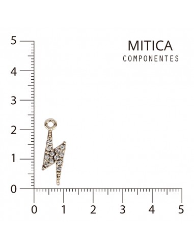 Rayo de Strass Dorado Art.J6869 [1 Unid]