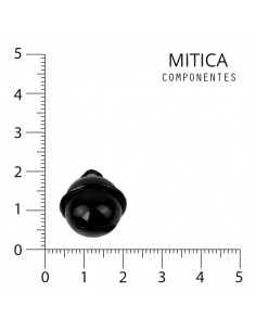 Cascabel de Metal Negro...