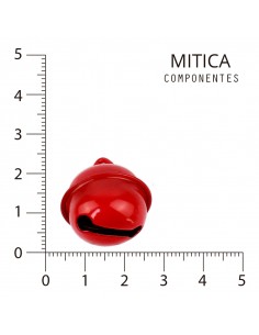 Cascabel de Metal Rojo...