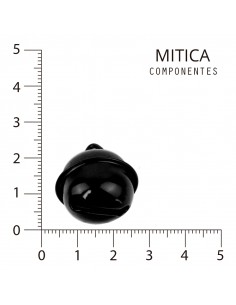 Cascabel de Metal Negro...