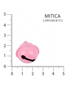 Cascabel de Metal Rosa...