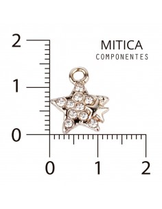 Estrella de Strass Dorado...