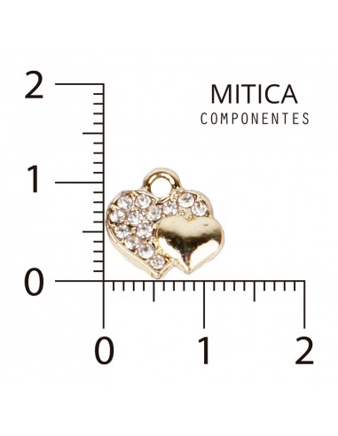 Corazón de Strass Dorado Art.J6875 [1...