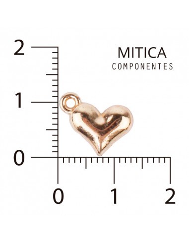 Fundición Dorado Corazón Art.W8522...