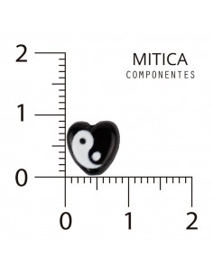 Yin & Yang Corazón Negro...