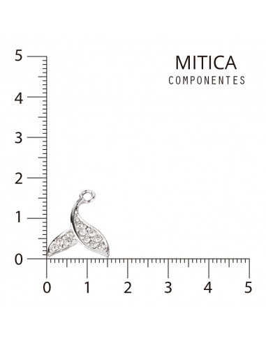 Aleta de Strass Níquel  Art.J6896 [1...
