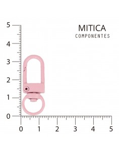 Mosquetón Llavero Rosa...