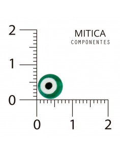 Ojo Turco Plástico Verde...