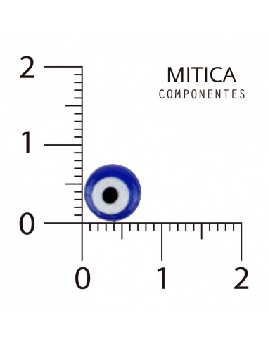 Ojo Turco Plástico Azul 7mm Art.J6644...