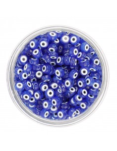 Ojo Turco Plástico Azul 7mm... 2