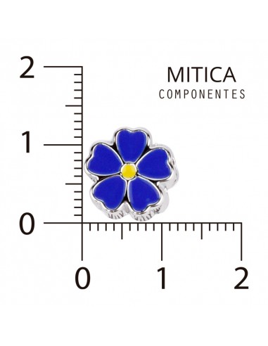 Dije CCB Esmaltado Flor Azul...