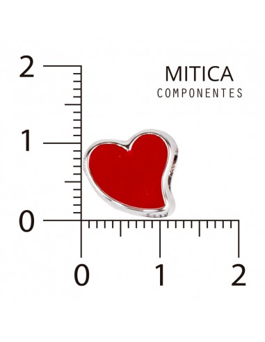 Dije CCB Esmaltado Corazón Rojo...