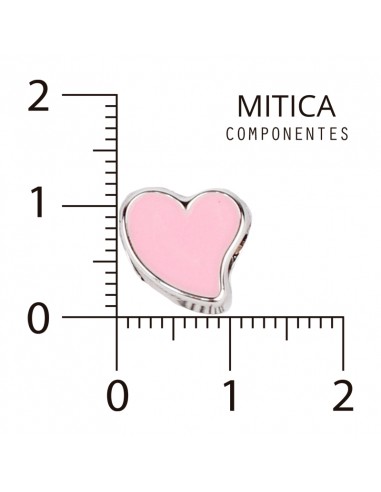 Dije CCB Esmaltado Corazón Rosa...