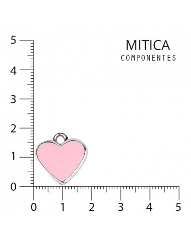 Dije CCB Esmaltado Corazón Rosa...