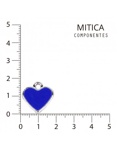 Dije CCB Esmaltado Corazón Azul...