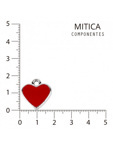 Dije CCB Esmaltado Corazón Rojo...
