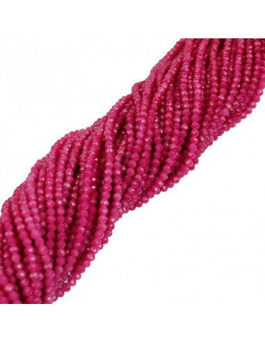 Roca Cristal 4MM Fucsia [1tira ]