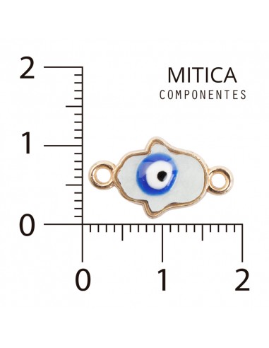 Mano Hamsa Dorado Celeste Art.I8410...