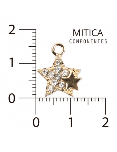 Estrella de Strass Dorado Art.I7169...