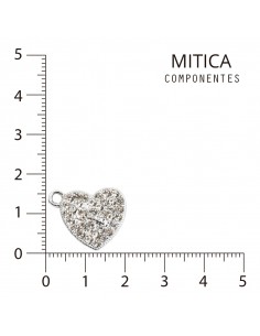 Corazón Strass Níquel...