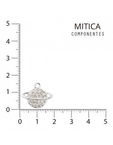 Dije de Strass Planeta Níquel...