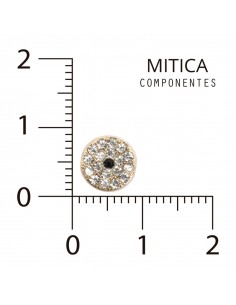 Ojo de Strass dorado Art....